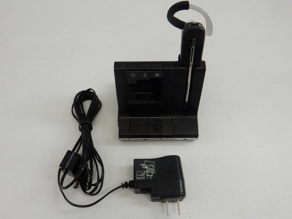 Plantronics WO21 Bluetooth USB Wireless Headset PWS and Headset Splitter