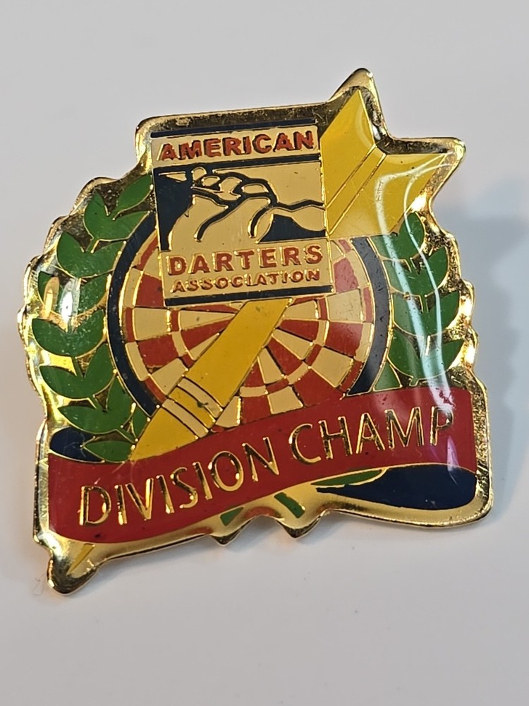 American Darters Association Lapel Pin Division Champ