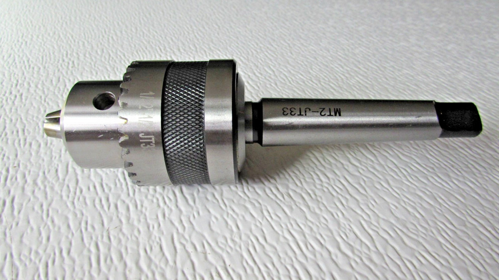 DRILL CHUCK--KEY TYPE--#2 MT