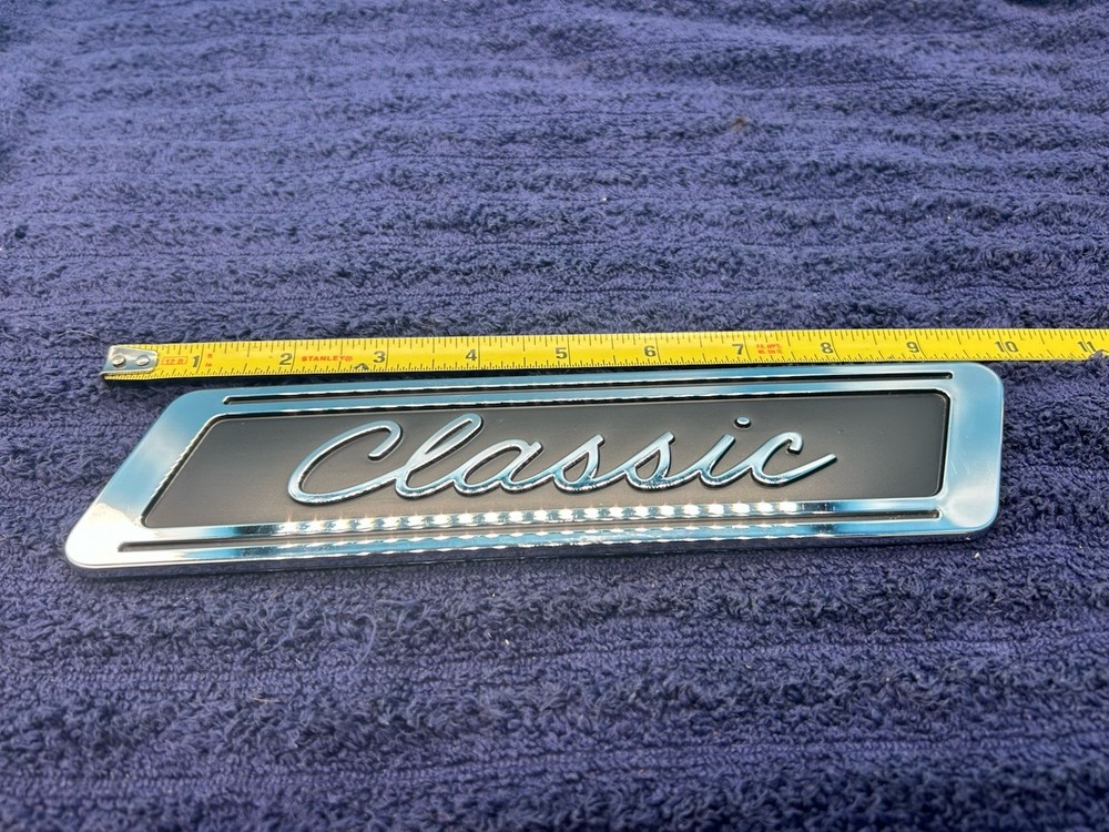 CLASSIC Special Edition Emblem 3D Chrome Decal Exterior Nameplate NEW