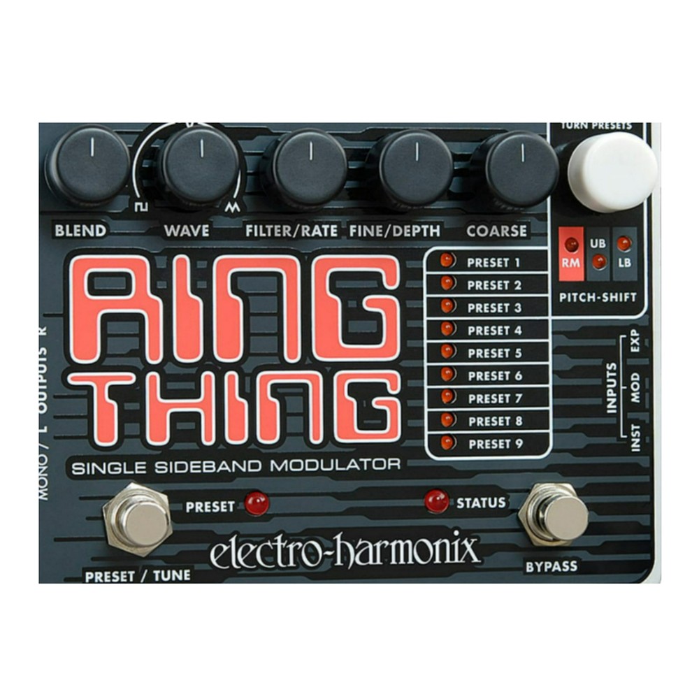 Electro Harmonix Ring Thing Single Sideband Modulator with Blend Knob Wave Knob