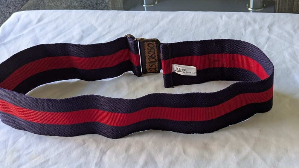 Original British Army Grenadier Guards Stable Belt Size Medium
