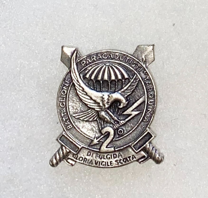 Italian Army   2nd Para Battalion Airborne Badge