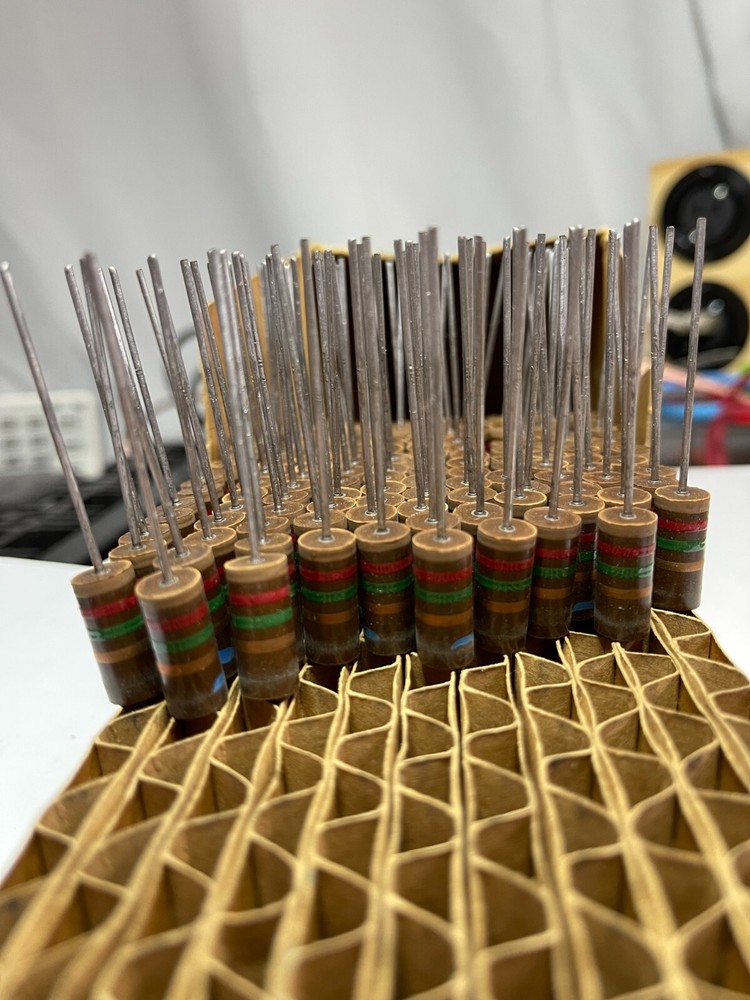 MANY VALUES NOS 2 Watt Carbon Composition Resistors - TESTED (See Description)