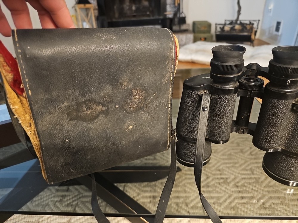 Vintage Traq Model 3003 7x50 Binoculars with Case