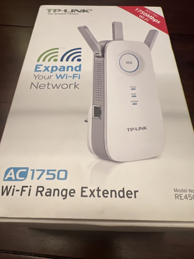 TP-Link RE450 AC1750 Universal Dual Band Range Wi-Fi Range Extender Booster