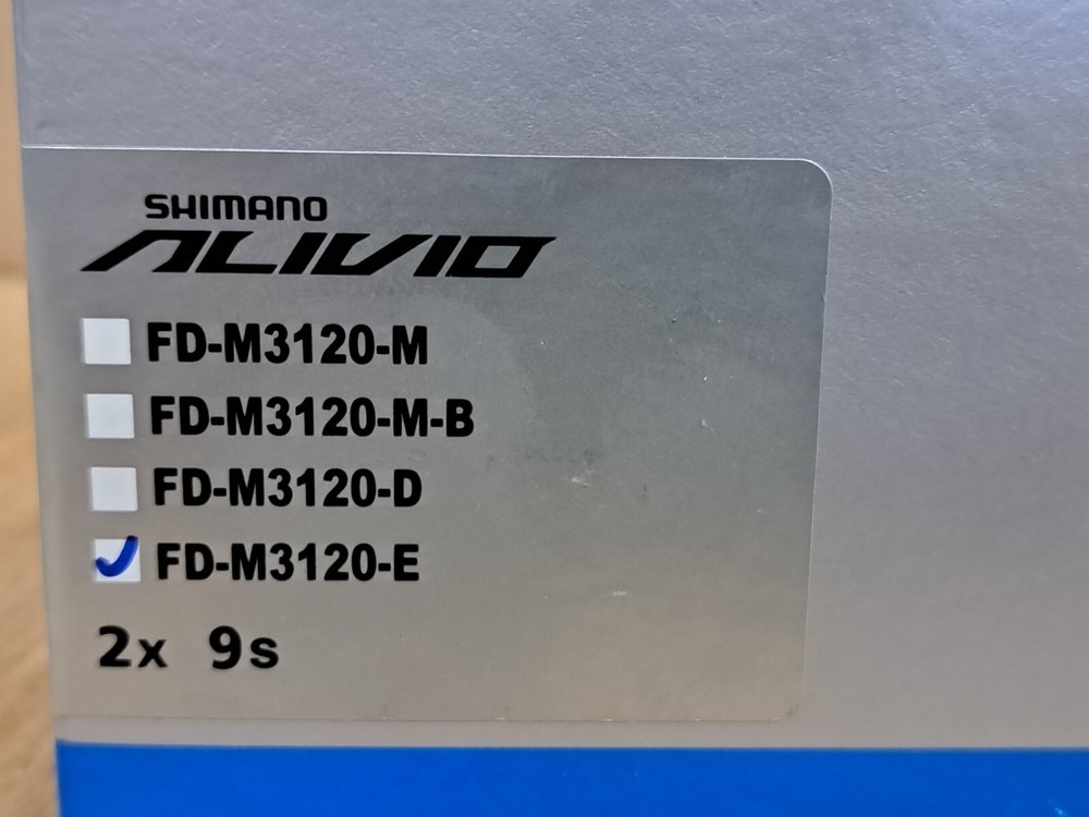 Shimano Alivio Front Derailleur / 2 x 9 / FD-M3120-E