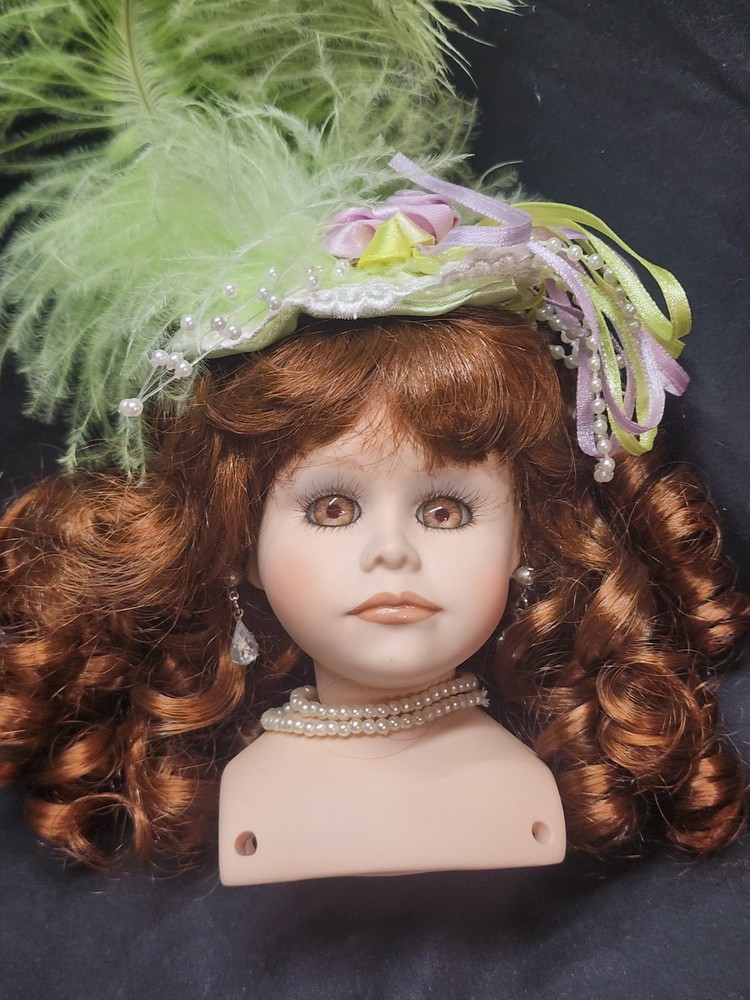 5" vintage Porcelain doll Head