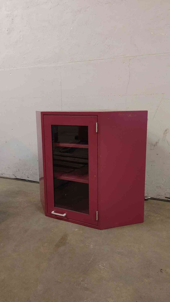 3' Hamilton Single Glass Overhead Casework (109024)