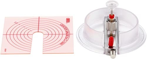 Precision Circle Cutter - Adjustable 3/4" to 6-3/4" Diameter, No Pin Trace Tool