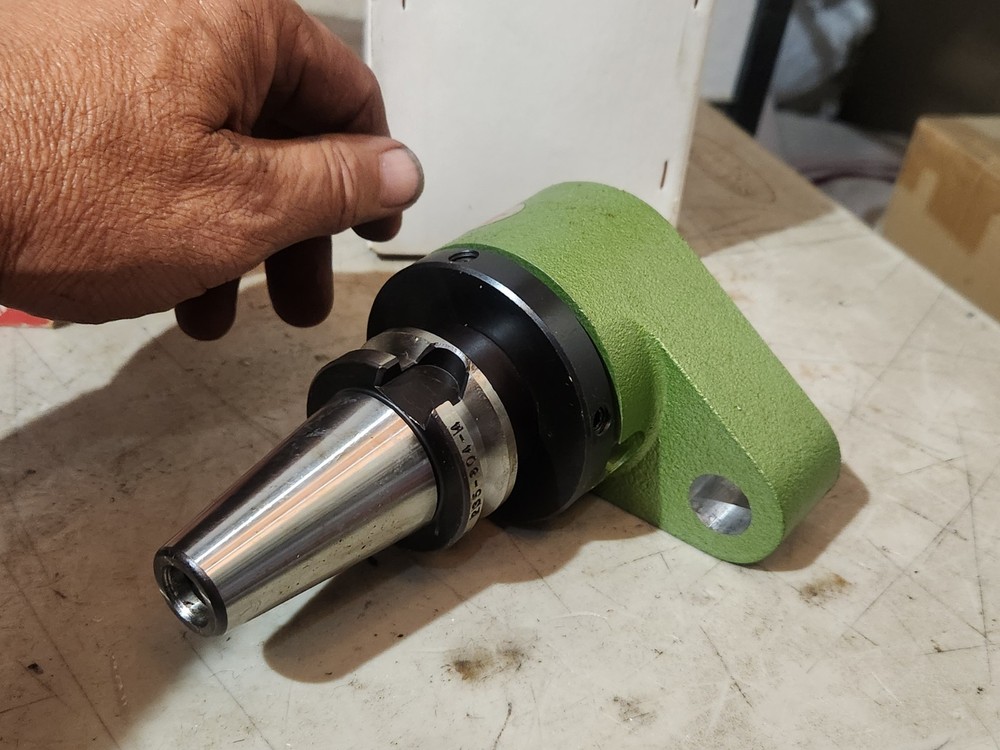 TECNARA CNC TAPPING HEAD ADAPTER 235-804-4 green