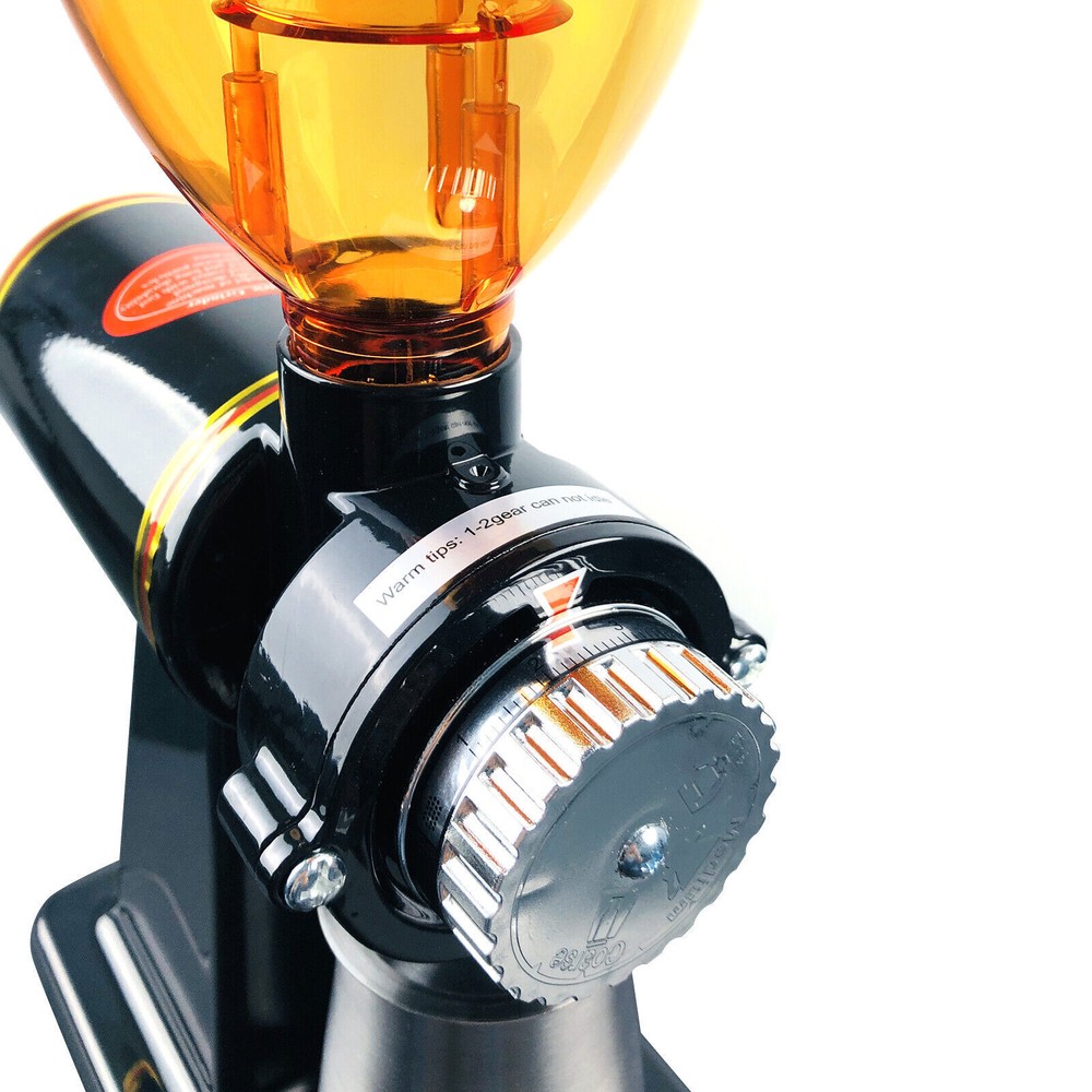 Commercial Coffee Grinder Electric Grind Automatic Burr Mill Bean Home Office