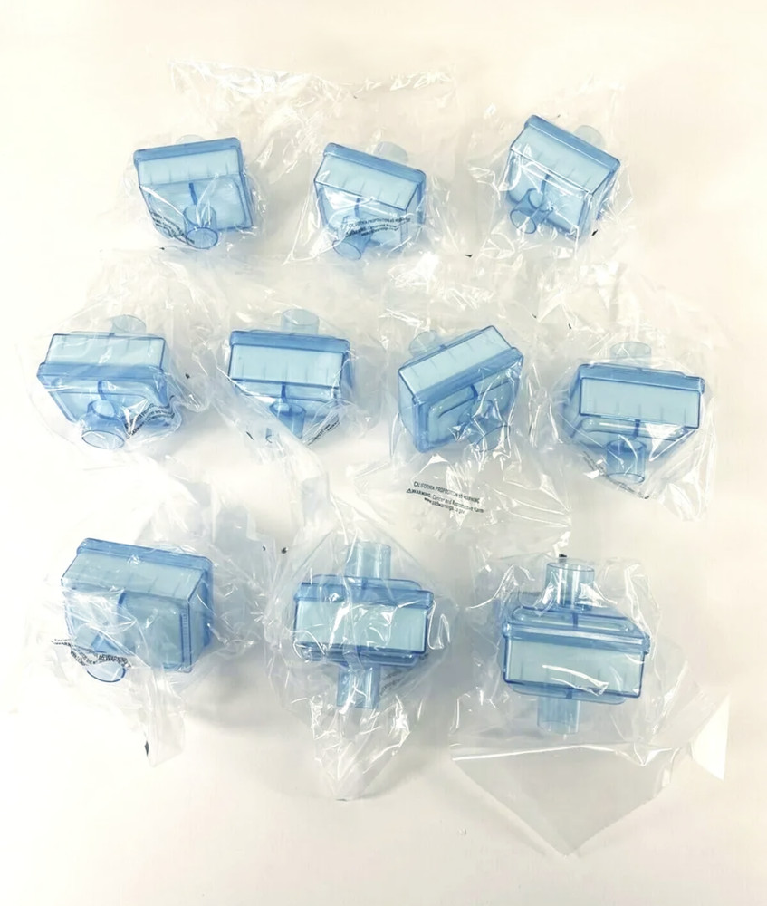 10 X Universal Inline Bacterial Viral Replacement Filter for CPAP & BIPAP New