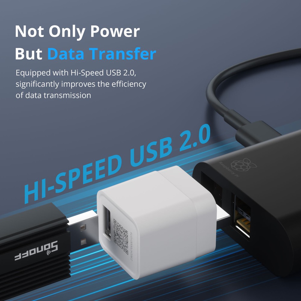 SONOFF Micro ZigBee 3.0 USB Adaptor, USB 2.0 High Speed USB Adaptor Smart Switch