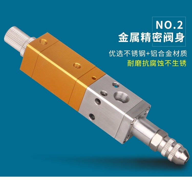 MY-22A Single Liquid Dispensing Valve Back Suction Type Pneumatic High Precision