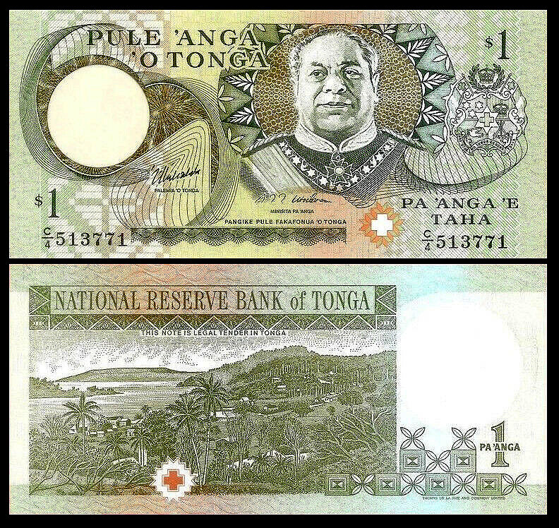 TONGA 1 PAANGA ND 1995 P 31 UNC