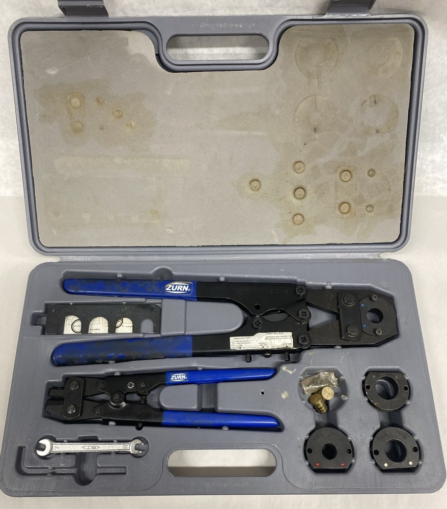 Zurn PEX Multi-Head Crimp Tool Kit – Plumbing Crimper Set