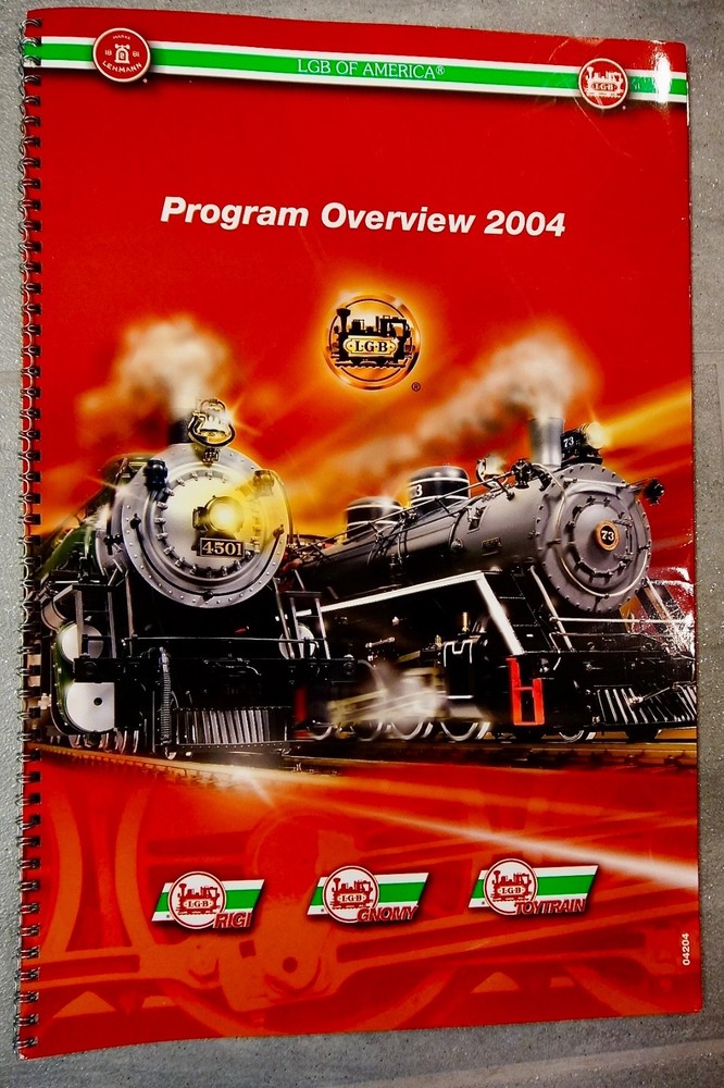 2003 LGB Hardcover Catalog plus 2004 overview
