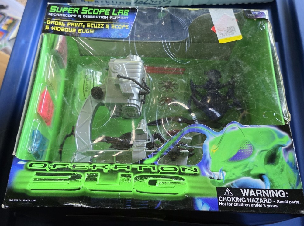 Trendmasters Operation Bug Super Scope Lab Vintage 1999 New!