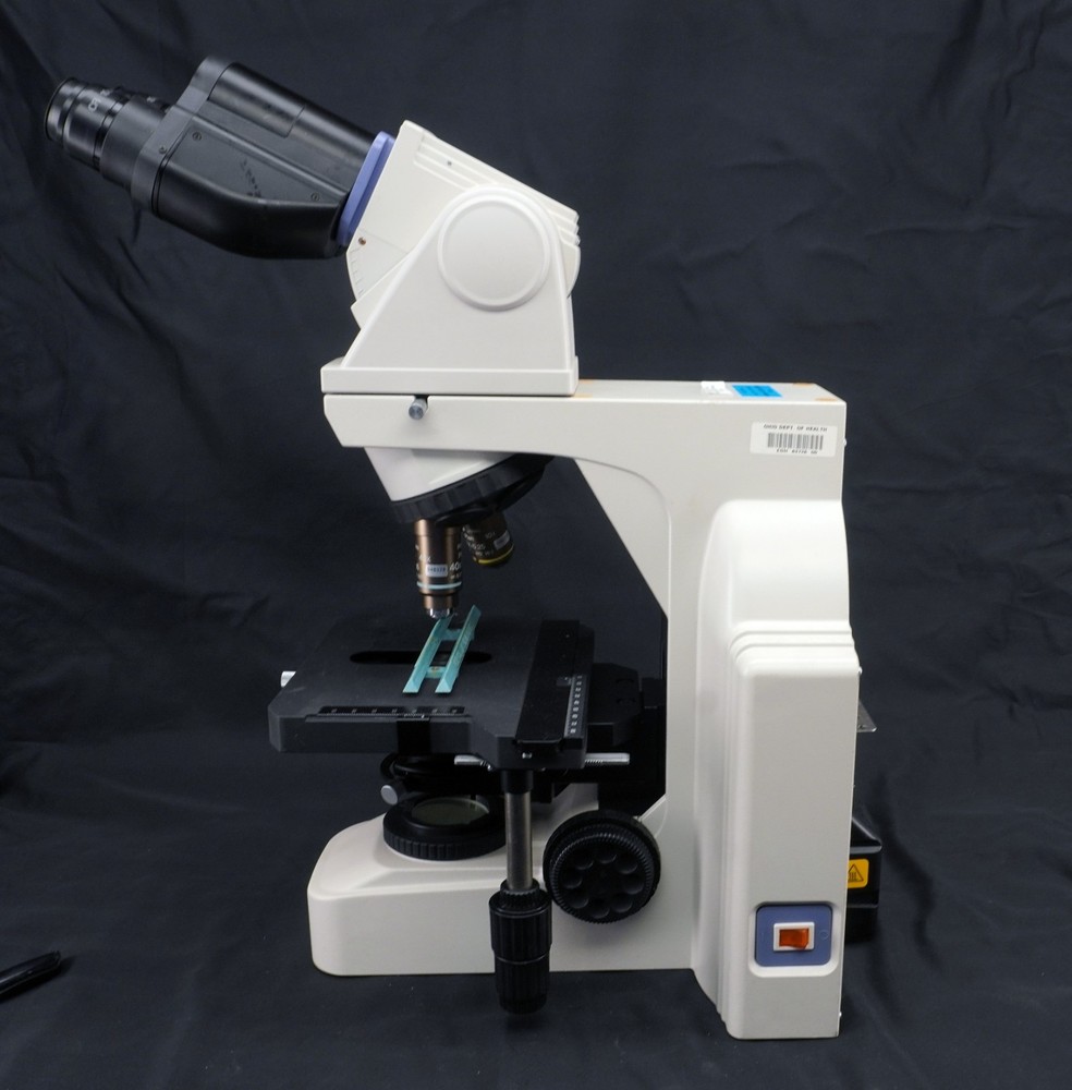 Nikon Eclipse E400 Microscope Ergo Binocular 10x Eye Plan 10/40x Objective Lot B