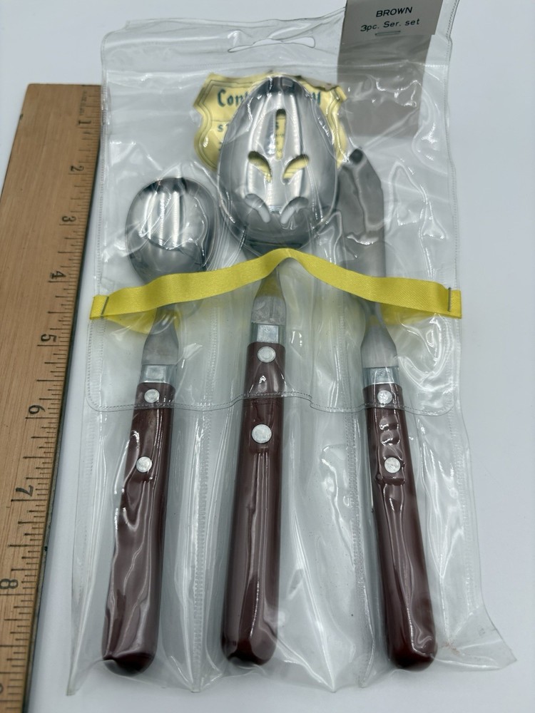 Hearthside Contemporary Stainless Korea Flatware Hostess Serving Set