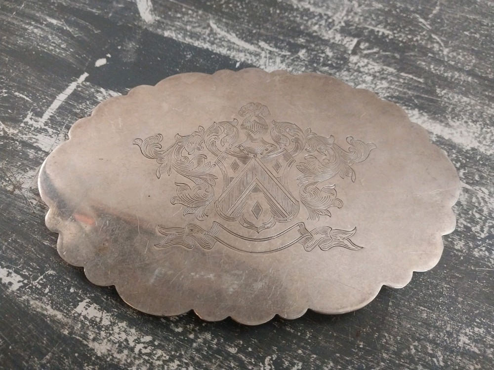 Vintage Silverplate Trivet/ Hot Plate.. LBS . CO.  EPC