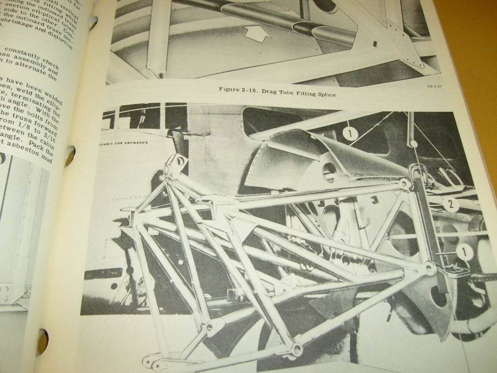 Beechcraft SNB-5 and SNB-5P Structural Repair Manual aka Beech 18