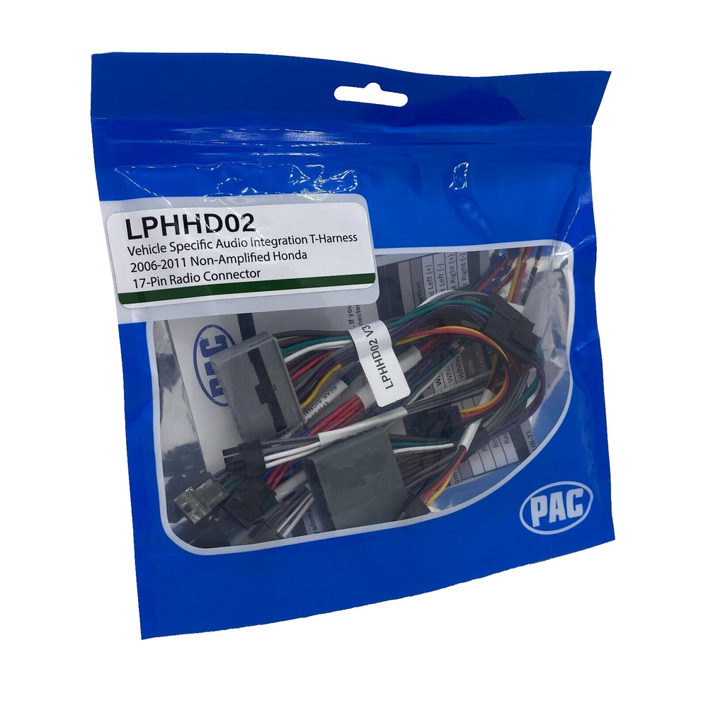 PAC Amplifier Integration Solution for Select 2006-2011 Honda LPHHD02+LPA-E.4