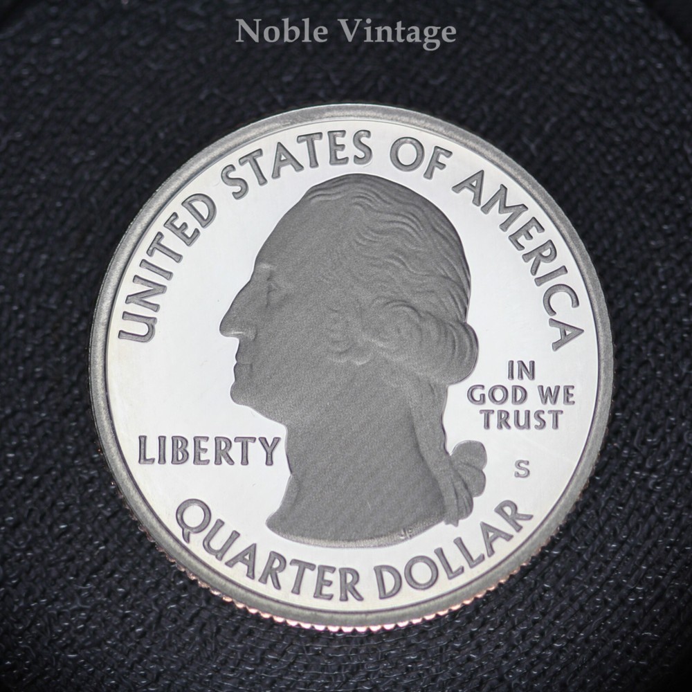 2020 S Proof Marsh Billings Rockefeller Quarter-From a Clad Proof Set
