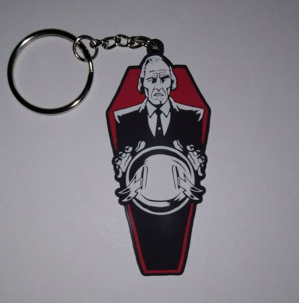 KEYCHAIN - The TALL MAN - Horror - hang pull tag ring zipper Phantasm