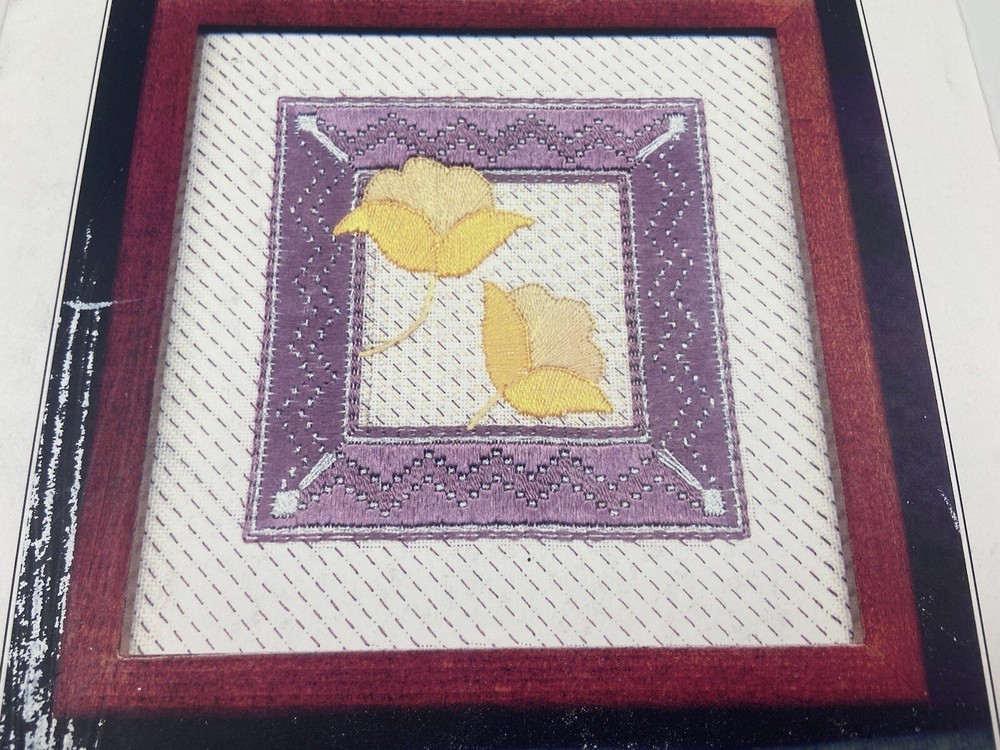 Needle & Frame California Poppy Embroider Needlepoint Pattern