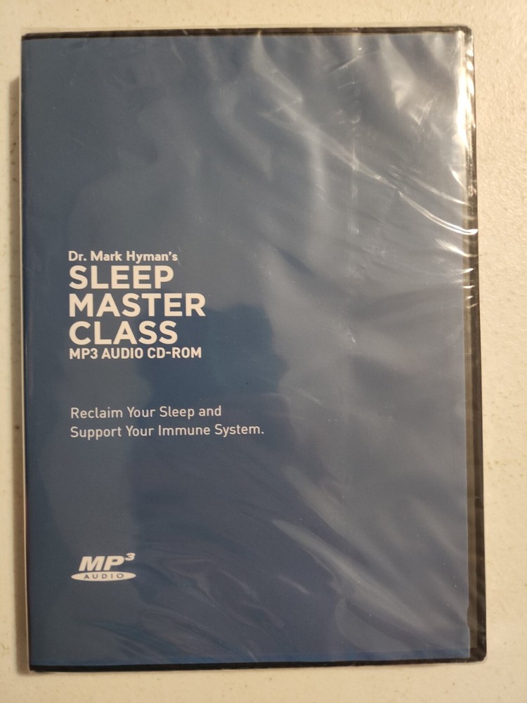 Dr. Mark Hyman's Sleep Master Class Audio CD-Rom