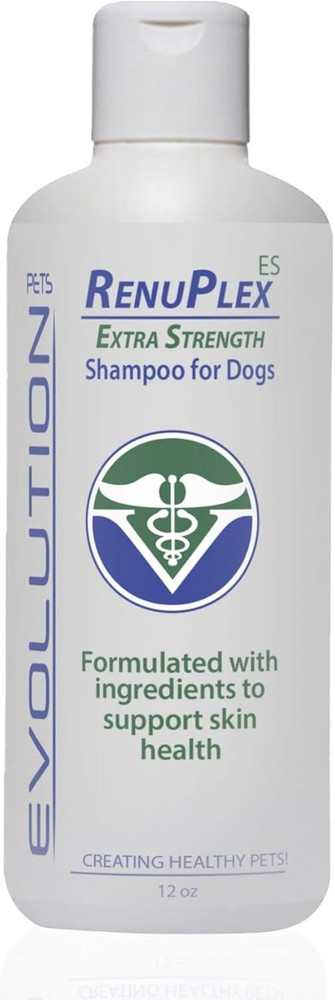 Extra Strength Dog Shampoo - Supports Skin Problems. Unconditional Guarantee. Ma