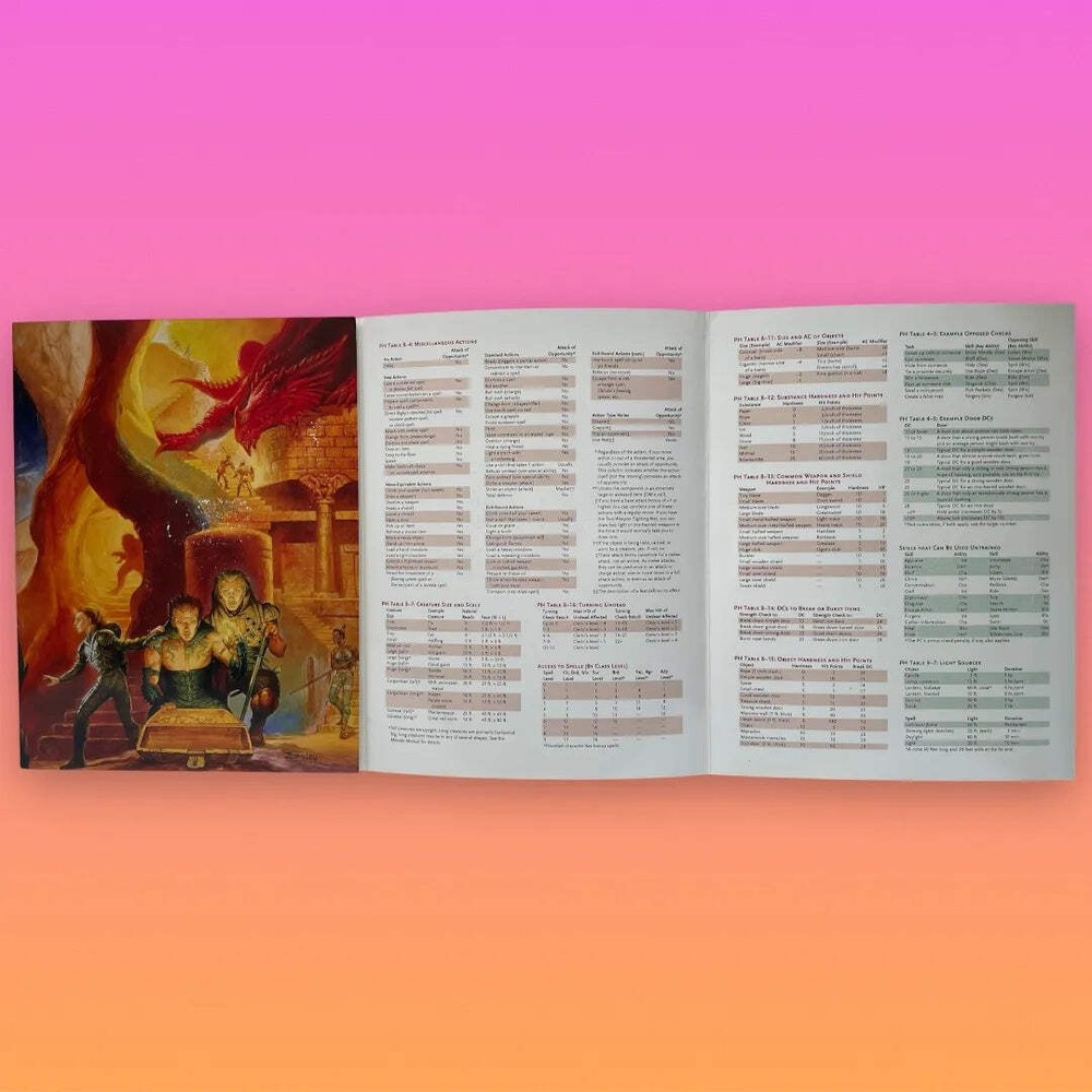 Dungeon Master's Guide + DM Screen Dungeons & Dragons 3e