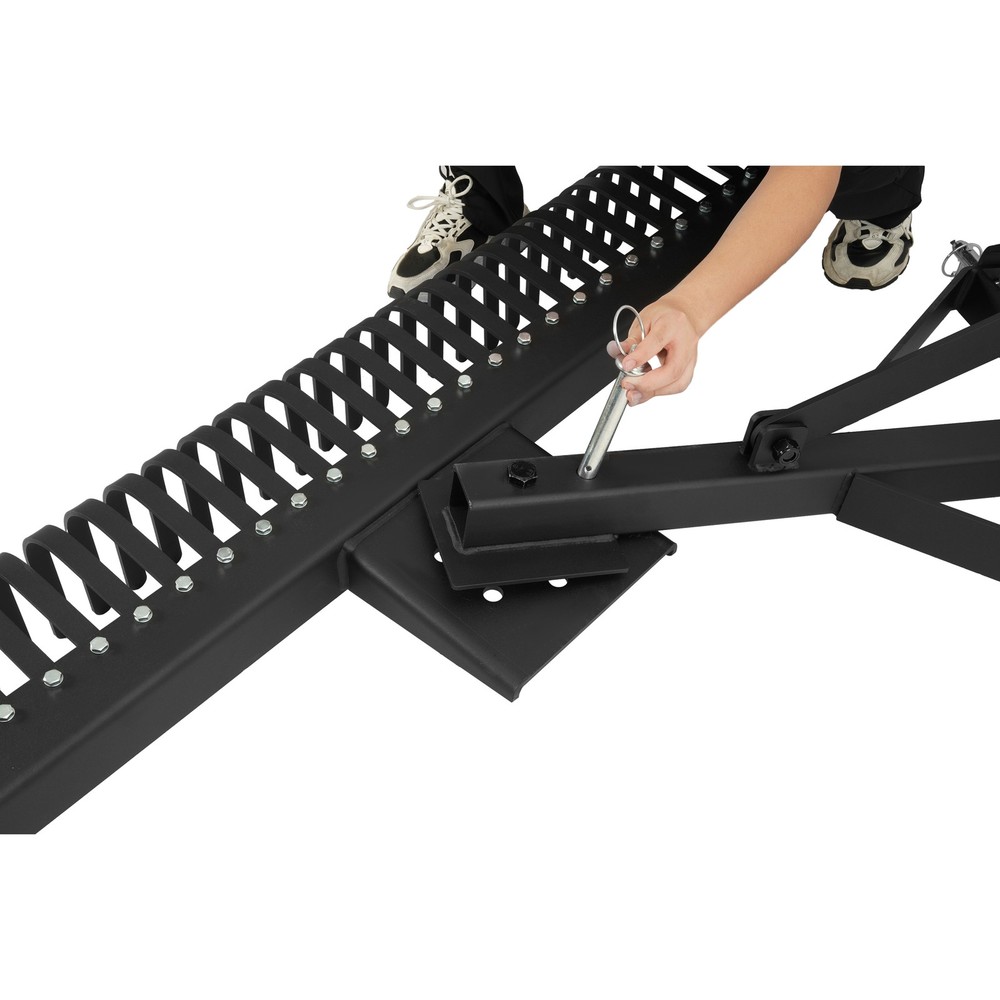 3 Point 60" Landscape Rake For Cat 1 Tractor Hookup Compact Tractors Loader