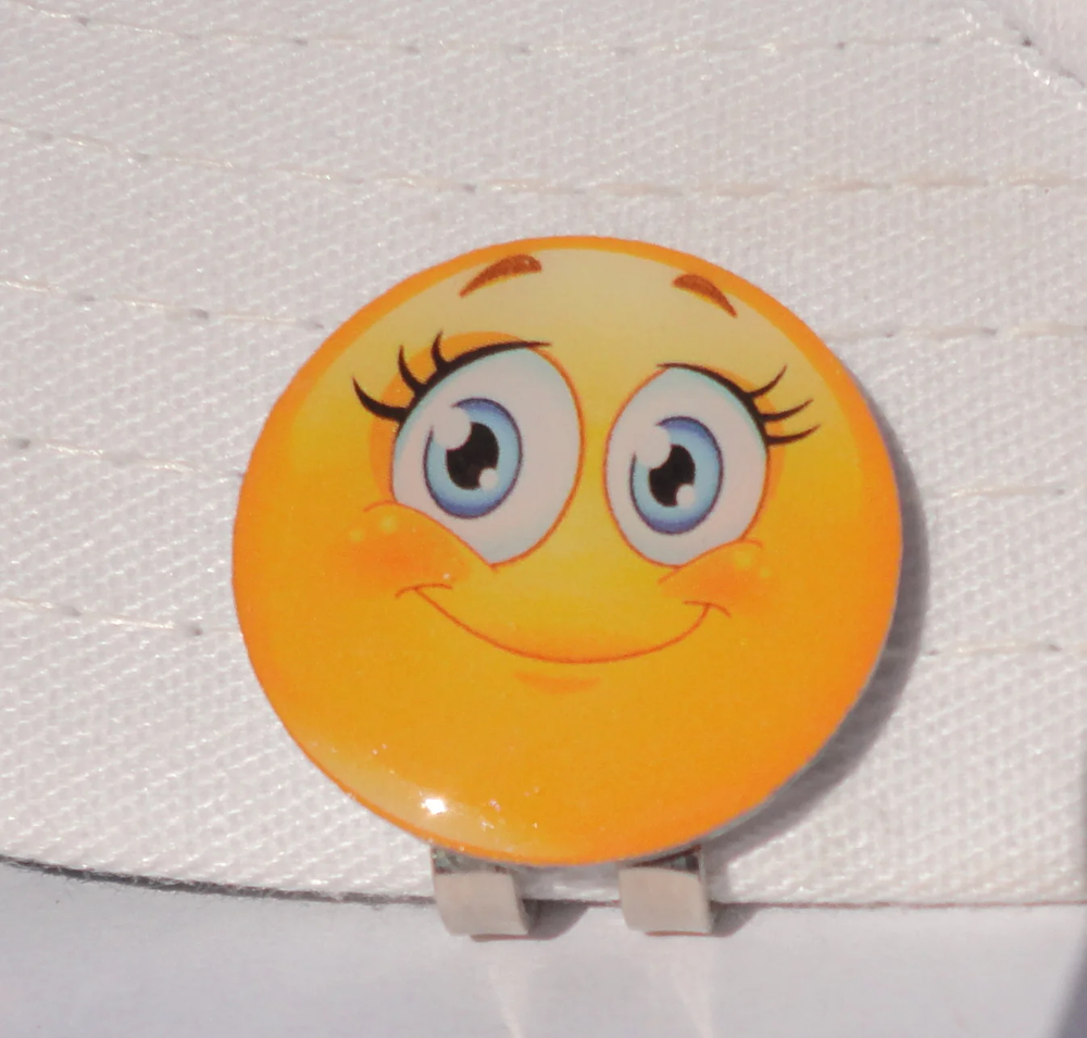 Lashes Emoji Ball Marker