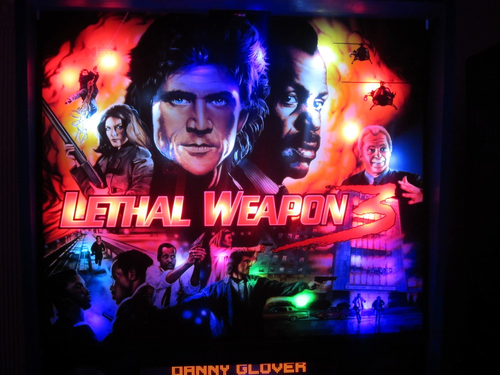 LETHAL WEAPON 3 - NON GHOSTING Lighting Kit custom SUPER BRIGHT PINBALL LED KIT