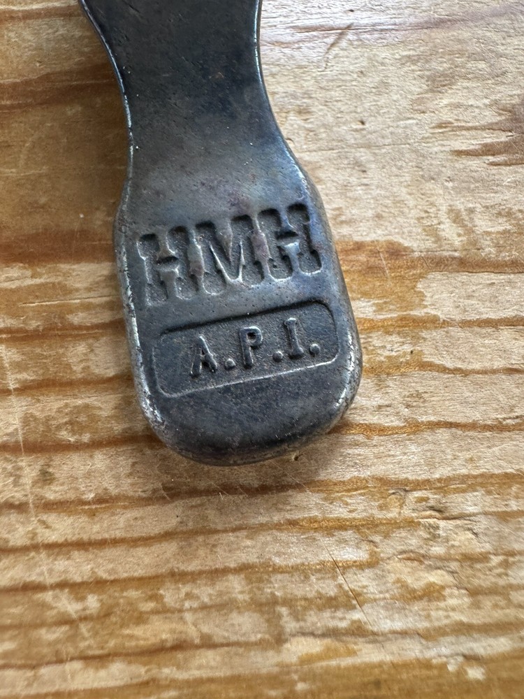 HMH API Fly Tying Vise W/ Brass Base ( J. Weaver & Son ) Engraved