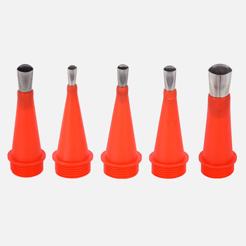 20 Pcs Rubber Nozzle Tool Kit Reusable Universal Integrated Rubber Nozzle Tool
