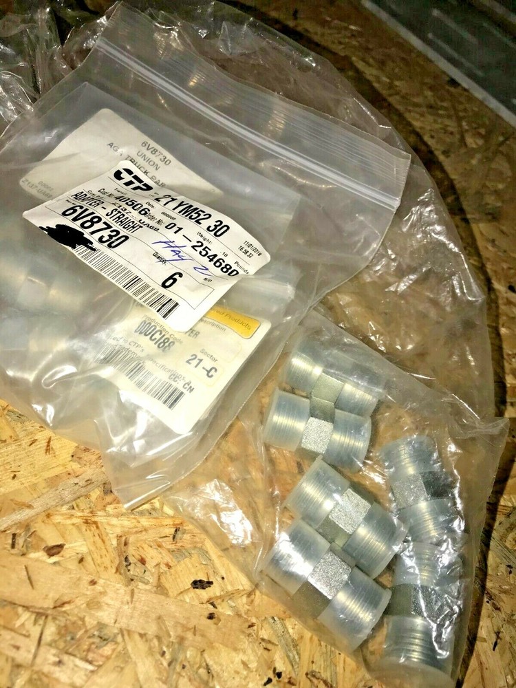 Adapter straight, 6V-8730