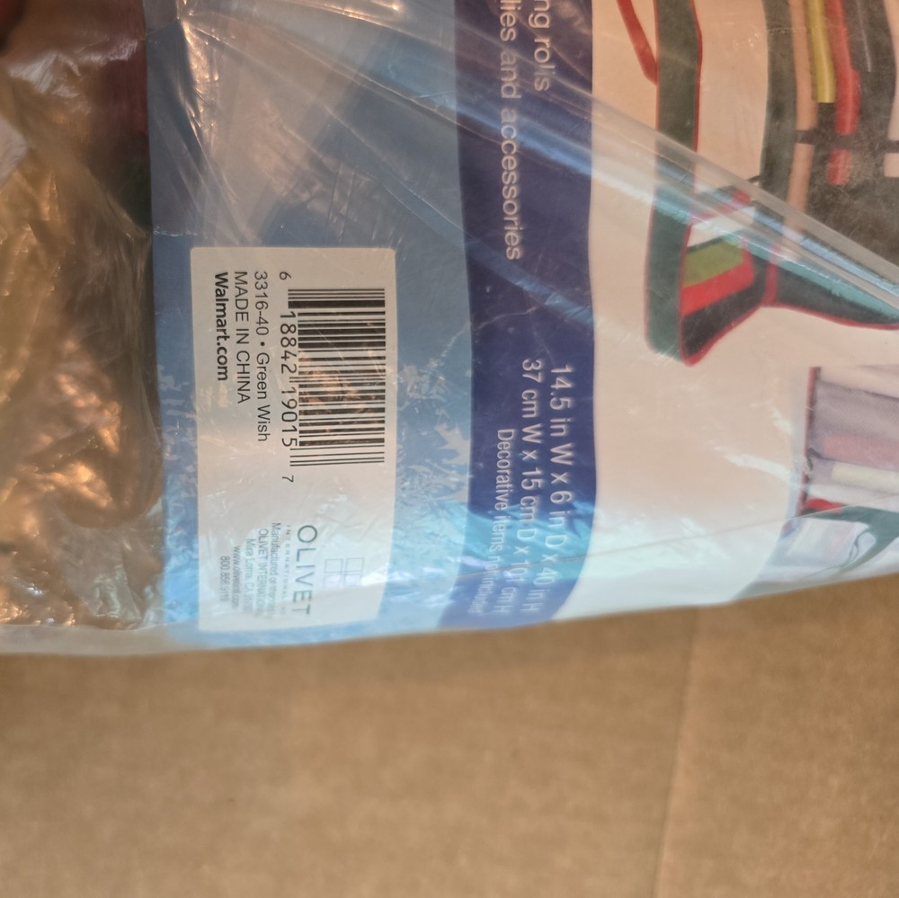 40" Gift Wrap Organizer New