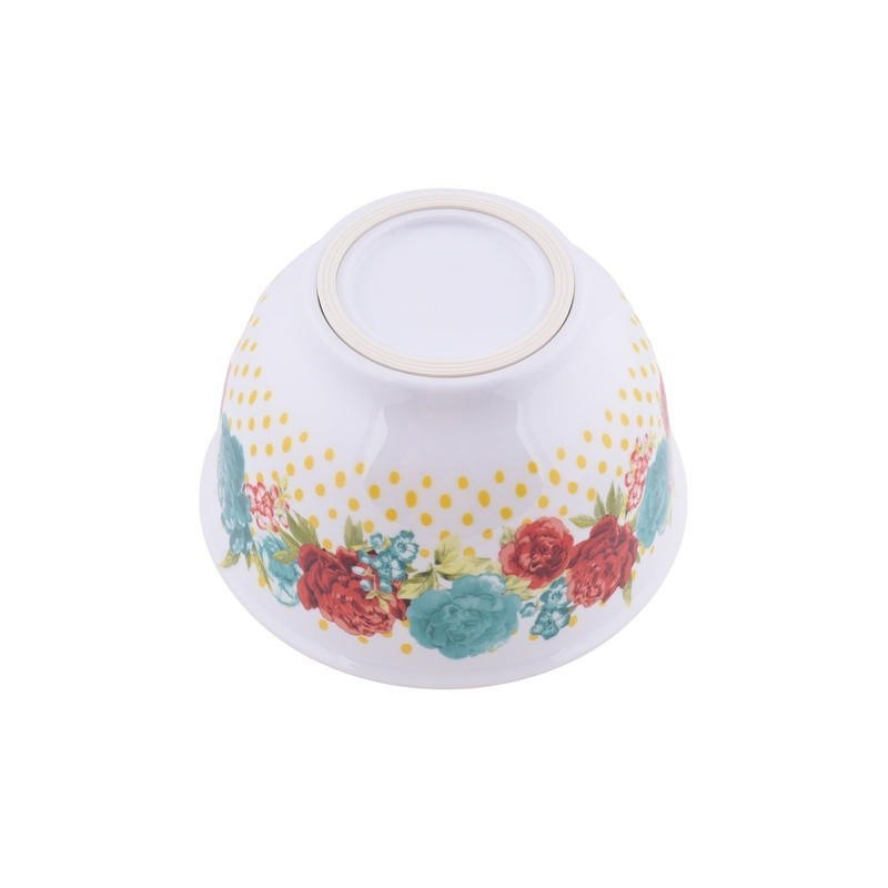 Melamine Mixing Bowl Set 10 Piece Nesting Kitchen Prep Storage Dishwasher Safe