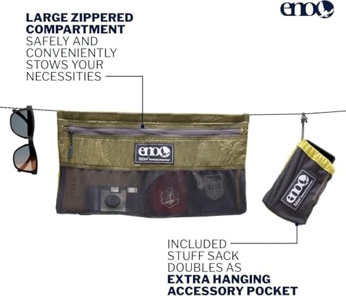 Talon Hammock Organizer - Hanging Organizer for Camping & Backpacking