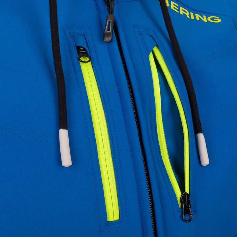 Bering Rotor Textile Jacket - Blue/Light Grey
