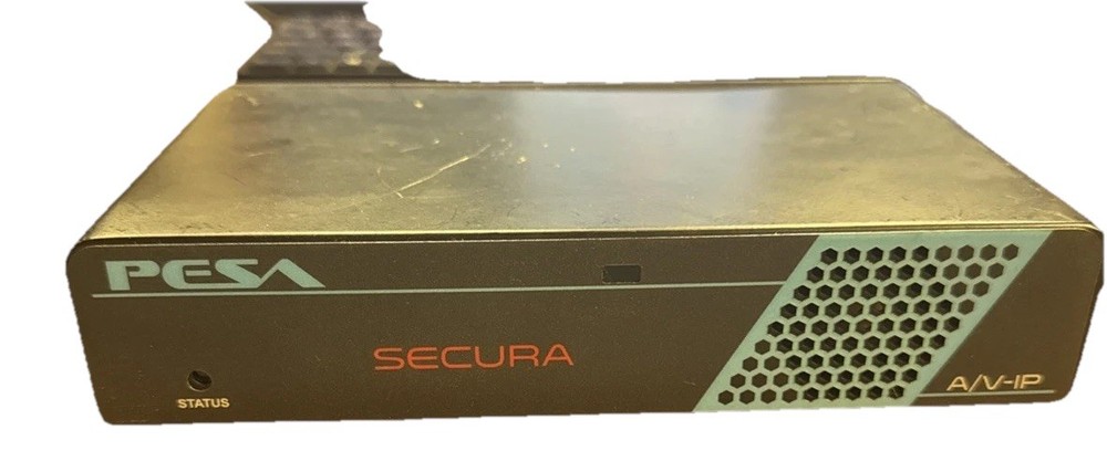 PESA Secura VIPSLX-v4 AV-IP Multiviewer Decoder, No PSU, Untested    Ma17