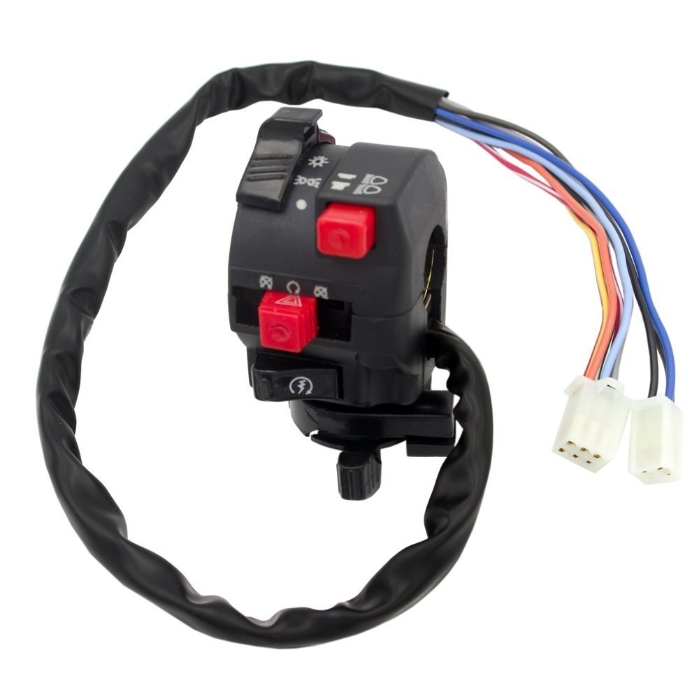 Ignition Kill Start Light Choke Switch for 200cc 250cc 300cc Chinese ATV Quad
