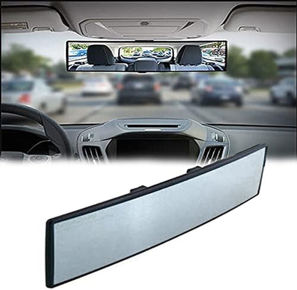Wide Angle Interior Convex Curved Panoramic Rearview Mirror fit Mini Cooper