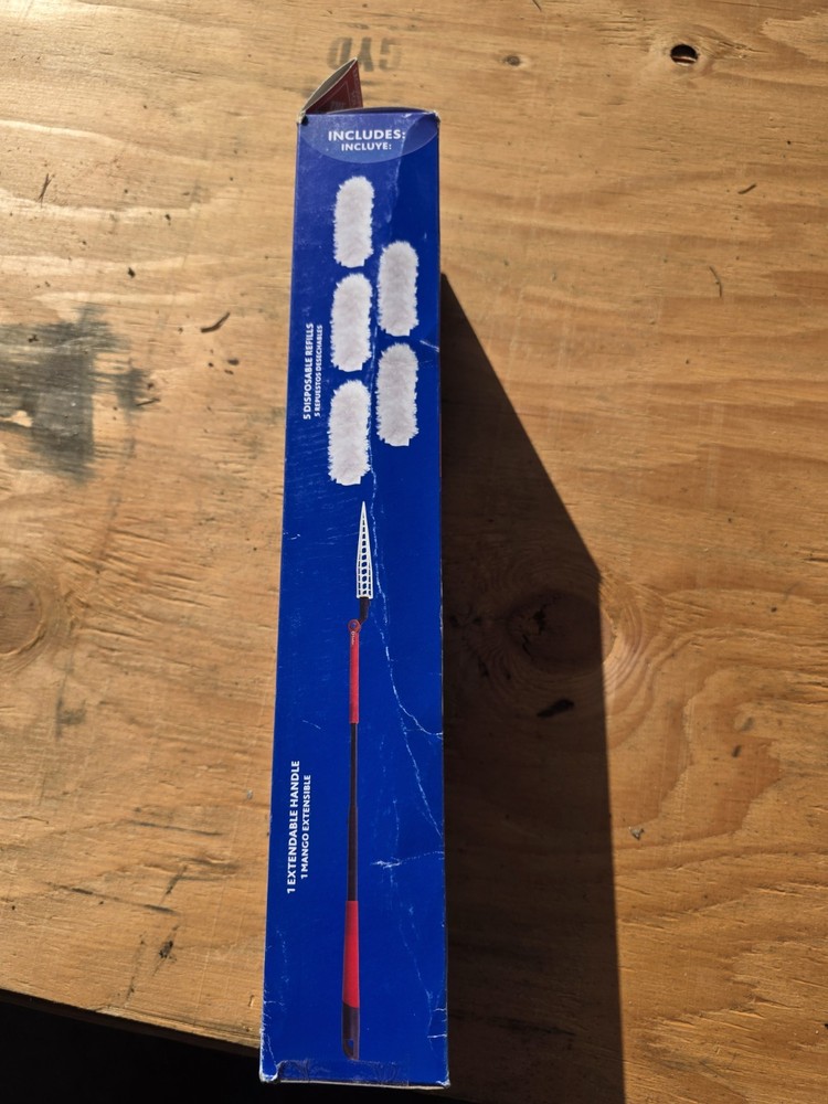 Dusting Kit Heavy Duty Dusting Kit Extendable Handle 3ft 5 Refills
