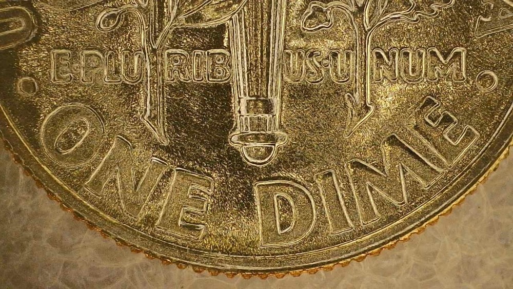 🔥 BRILLIANTLY UNCIRCULATED 1995-D ROOSEVELT DIME DDO W/ FULL SPLIT TORCH BANDS