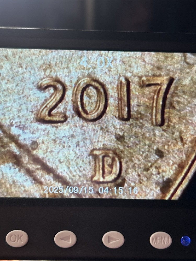 2017 D Lincoln Shield Cent Double Date And Double Mint Mark